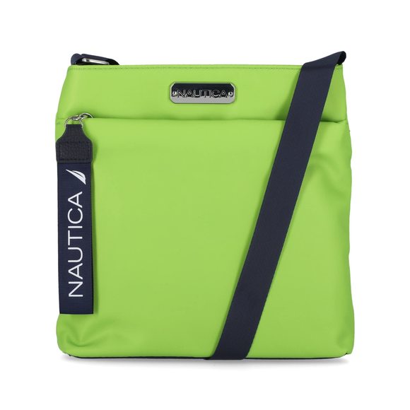 Diver Nylon Small Crossbody Bag Purse With Adjustable Shoulder Strap, :| - Picture 3 of 6